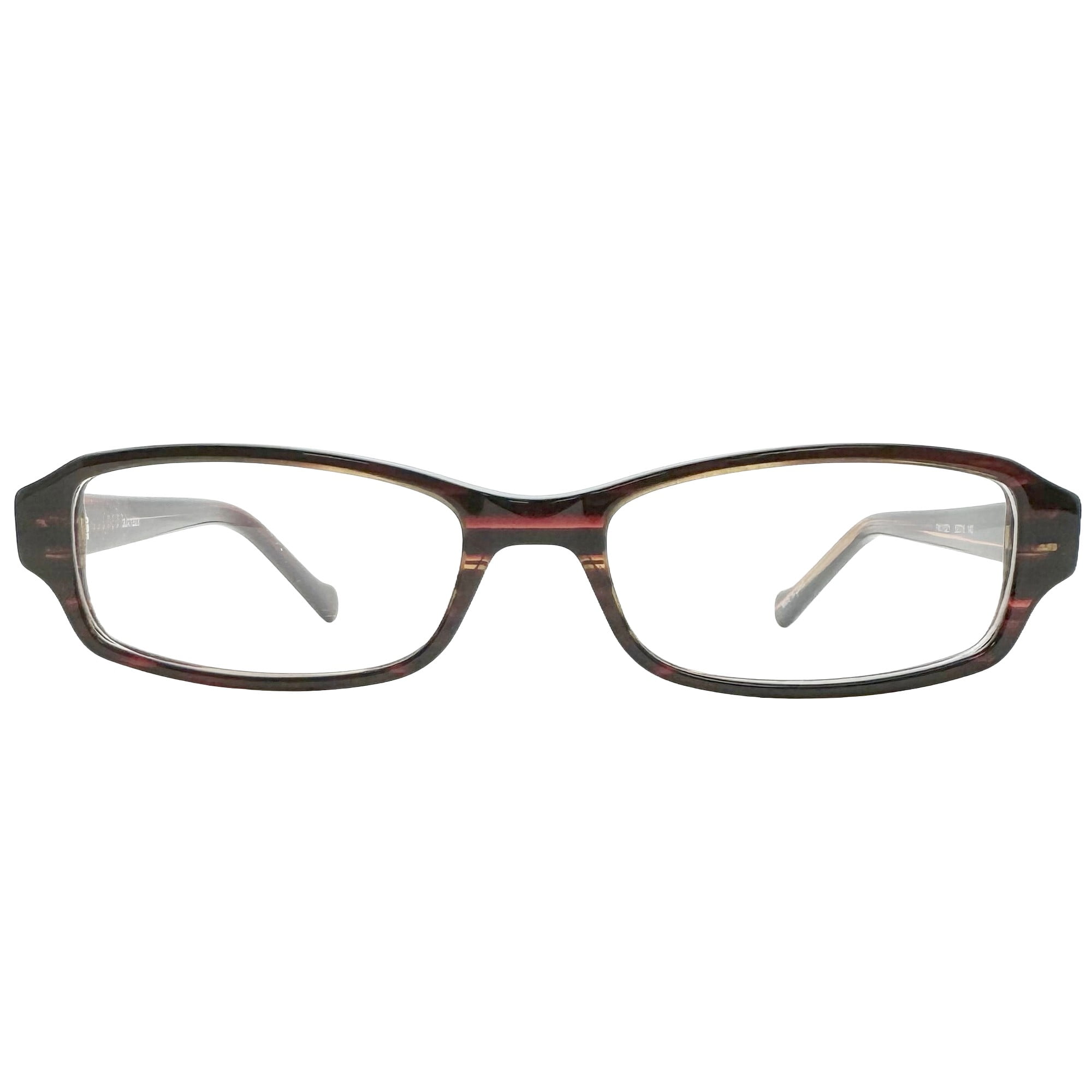 Walmart Women's Glasses, FM11021, Brown Stripe, 52-16-140, with Case