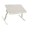 thumbnail image 1 of Mesa de cama para computadora portátil con altura y ángulo ajustables, escritorio portátil de pie para silla gris, 1 of 9