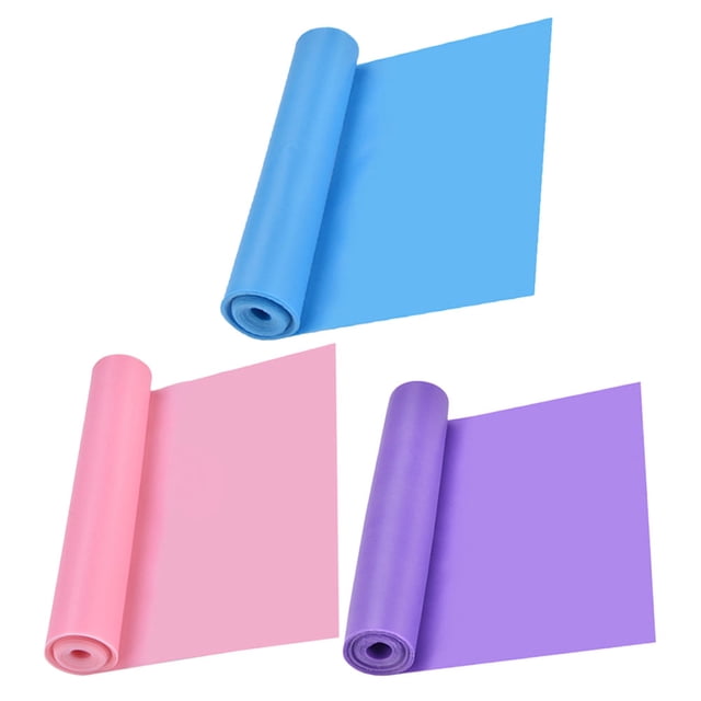 Banda de resistencia para Yoga, banda de ejercicio para estiramiento, banda de ejercicio para entrenamiento físico, 3 uds.
