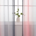 thumbnail image 5 of DONGPAI Ombre Semi Sheer Window Curtains, Gradient Transparent Voile Drapes Grommet Sheer for Bedroom Girls Gift Wedding Party Backdrop, 1 Panel, 5 of 8