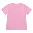thumbnail image 5 of Toddler Girls Easter Bunny Graphic Cotton Round Neck Tee Short Sleeve Comfortable Spring Summer Casual Wear for Kids Daily Funny Outfits Pink 4-5 Years, 5 of 5
