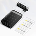 thumbnail image 4 of Weekly Pill Organizer 4 Times a Day, 7 Day Pill Box Case for Travel, Large Medication Container for Daily Vitamin and Medicine, with Portable Compartments (Black), 4 of 7