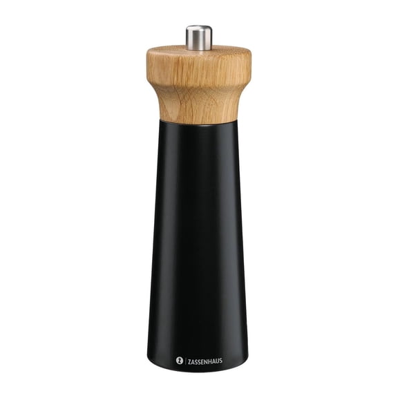 Zassenhaus Westerland Pepper Mill Wood with Ceramic Grinder 7 In