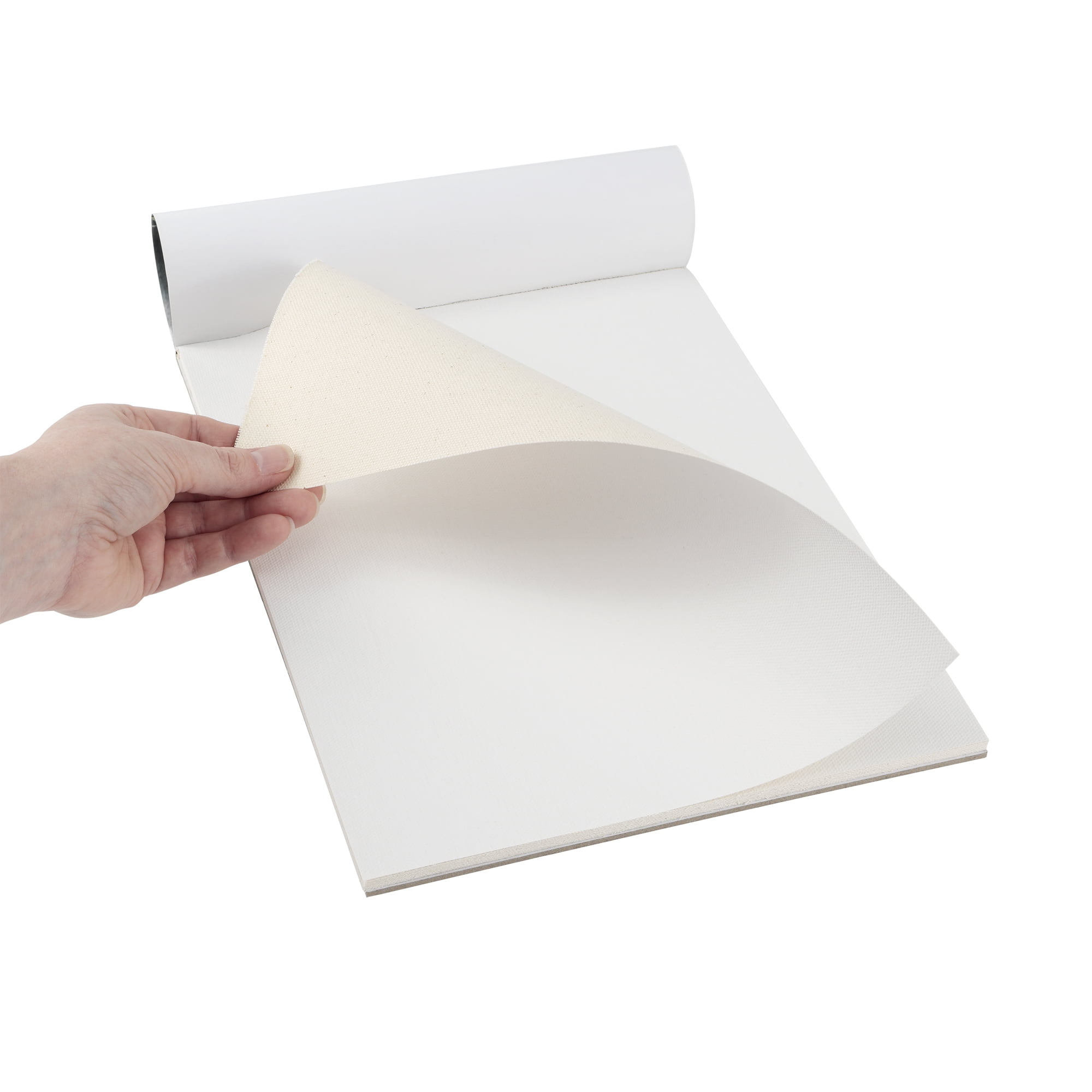 Paramount Universal Primed Premium Cotton Canvas Pads - 2 Pack - 11" x 14" - Universal Double Primed Cotton Canvas Pads for Drawing, Painting, Travel, & More