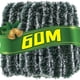 thumbnail image 2 of Guirnalda de cintas de oropel navideñas de 60/2 m, cinta de caña verde, colgante para árbol de Navidad, guirnalda DIY, adorno para fiesta en casa o Año Nuevo, 2 of 5