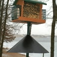 thumbnail image 6 of Squirrel Baffle Black Squirrel Plastic Wide One-Piece Wrap Around Guard Stopper Keep Squirrels Off Bird Feeder Baffle for Bird Feeder Pole Outside Shepherd Hooks Bird House (with setting pack), 6 of 6