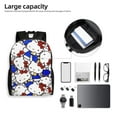 thumbnail image 3 of Hello Kitty Backpack Bookbag Casual Daypack Travel Backpacks for Work Hiking Camping, 3 of 6
