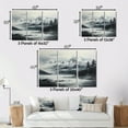 thumbnail image 4 of Designart "Beach Photo Mountain I" Landscapes Wall Art Prints Set, 4 of 5