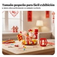 thumbnail image 3 of Abbraccia Farol varilla torcida Año Nuevo, Decoración de mesa DIY, Adorno festivo artesanal para niños, 3 of 6