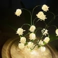 thumbnail image 3 of Lámpara decorativa con forma de flor de lirio del valle para mujer, ideal para cumpleaños, aniversarios, Día de Acción de Gracias, Navidad, Día de San Valentín y Día de la Madre., 3 of 8