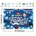 thumbnail image 2 of 7x5ft Happy Fathers Day Party Backdrop for Indoor Outdoor Decoration, 2 of 6