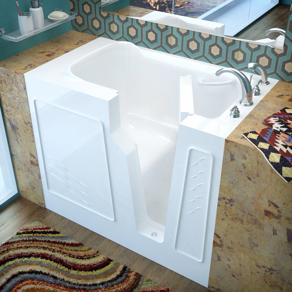 Avano Av2646rs WalkIn Tubs 453/4" Gel Coated Soaking Bathtub For