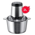 thumbnail image 5 of Mini Food Processor & Chopper – 300W Electric with Bi-Level Blades for Meat, Fish, Vegetables & Baby Food (Includes Bowls) 2L, 5 of 10