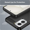 thumbnail image 2 of Case for Motorola Moto G Power 2024, Ultra Slim Anti-Scratch Shockproof Soft TPU Protective Cover Compatible with Motorola Moto G Power 5G 2024 (Black), 2 of 16