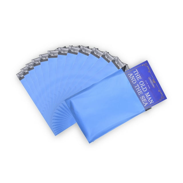 KKBESTPACK Poly Mailers 10x13 Blue Self Sealing Shipping Envelopes