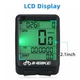 thumbnail image 2 of Wireless Bicycle LCD Backlight Cycling GPS Speedometer Computer Odometer, 2 of 8