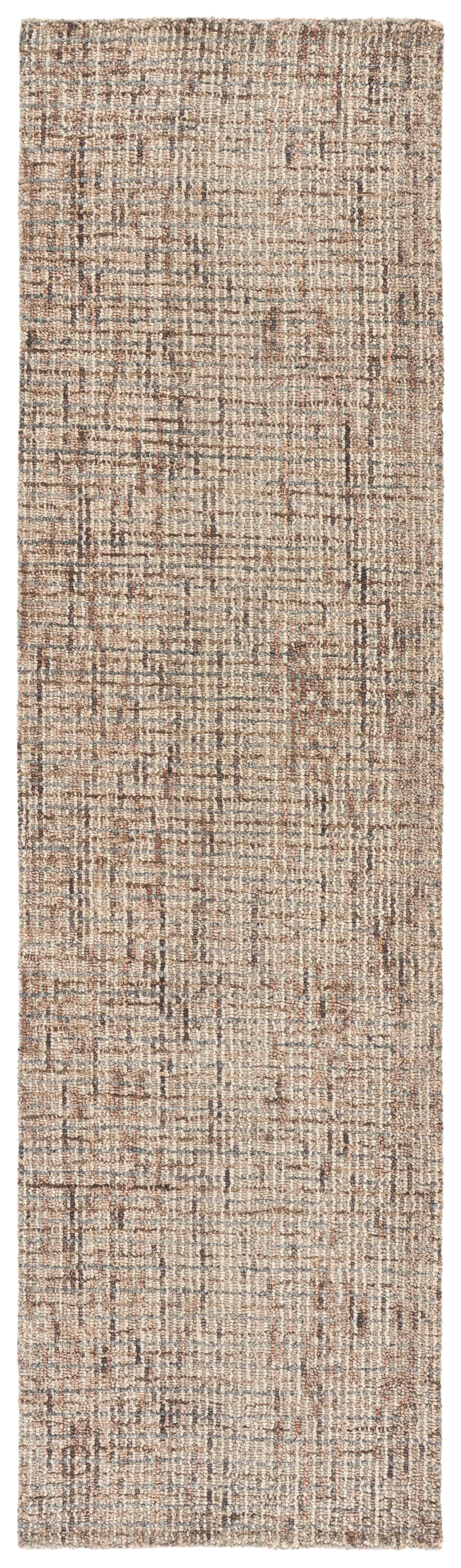 Safavieh Abstract Delia Distressed Wool Runner Rug, Beige/Brown, 2'3" x 8'