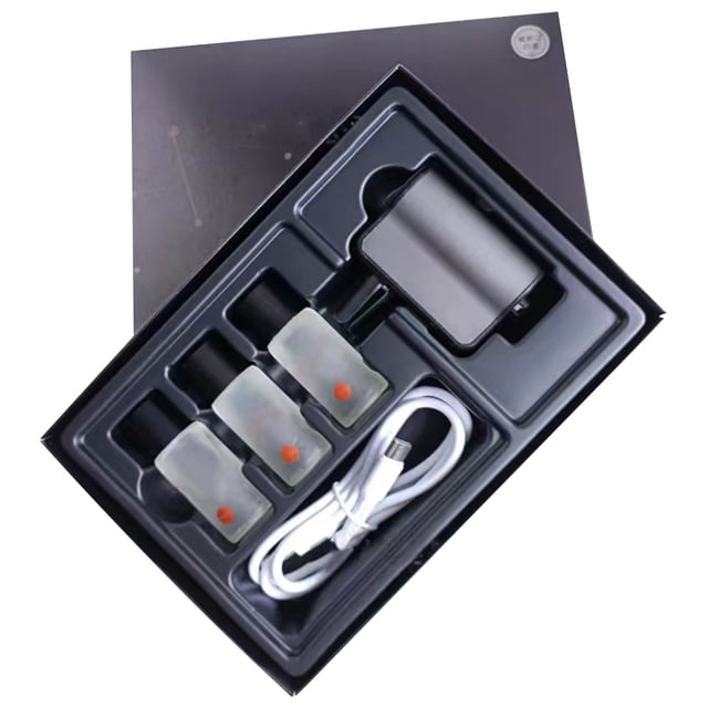 Inalámbrico Hugtrwg Smart Car Perfume Clip Aceite Esencial Aromaterapia 3 Modos Ajustable Recargable