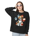 thumbnail image 2 of Patriotic Beagle 4th of July Independence Paws Sweatshirt Unisex Merch Beagles Dog Lover Gifts Idea - 02010, 2 of 6