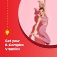 thumbnail image 6 of Vitamin B Complex Gummies for Adults & Kids - B Vitamins Complex with Thiamin, Riboflavin, Niacin, 6, 12 and Folate - Blend Supplement for Nervous System Support Energy & High Strength - 60 Gummies, 6 of 9