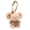 Brown, variant on Cute Elephant Keychain Plush Pendant, Soft Stuffed Animal Keychain, Fluffy Handbag Purse Charm Accessories