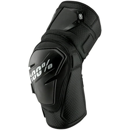 100% Fortis Knee Guards - Black Large/X-Large