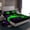 Green Purple Black, variant on Homewish Geometric Striped Twin Sheet Sets,Red Game Console Twin Fitted Sheet,Gamer Gaming Flat Sheet For Boys,Breathable Bedroom Decorative,3pcs