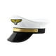 thumbnail image 2 of Sombrero de cornisa grande de aerolínea, gorra de aerolínea, Cosplay para hombres y mujeres, accesorios de disfraz, sombrero de avión de Carnaval blanco, 2 of 8
