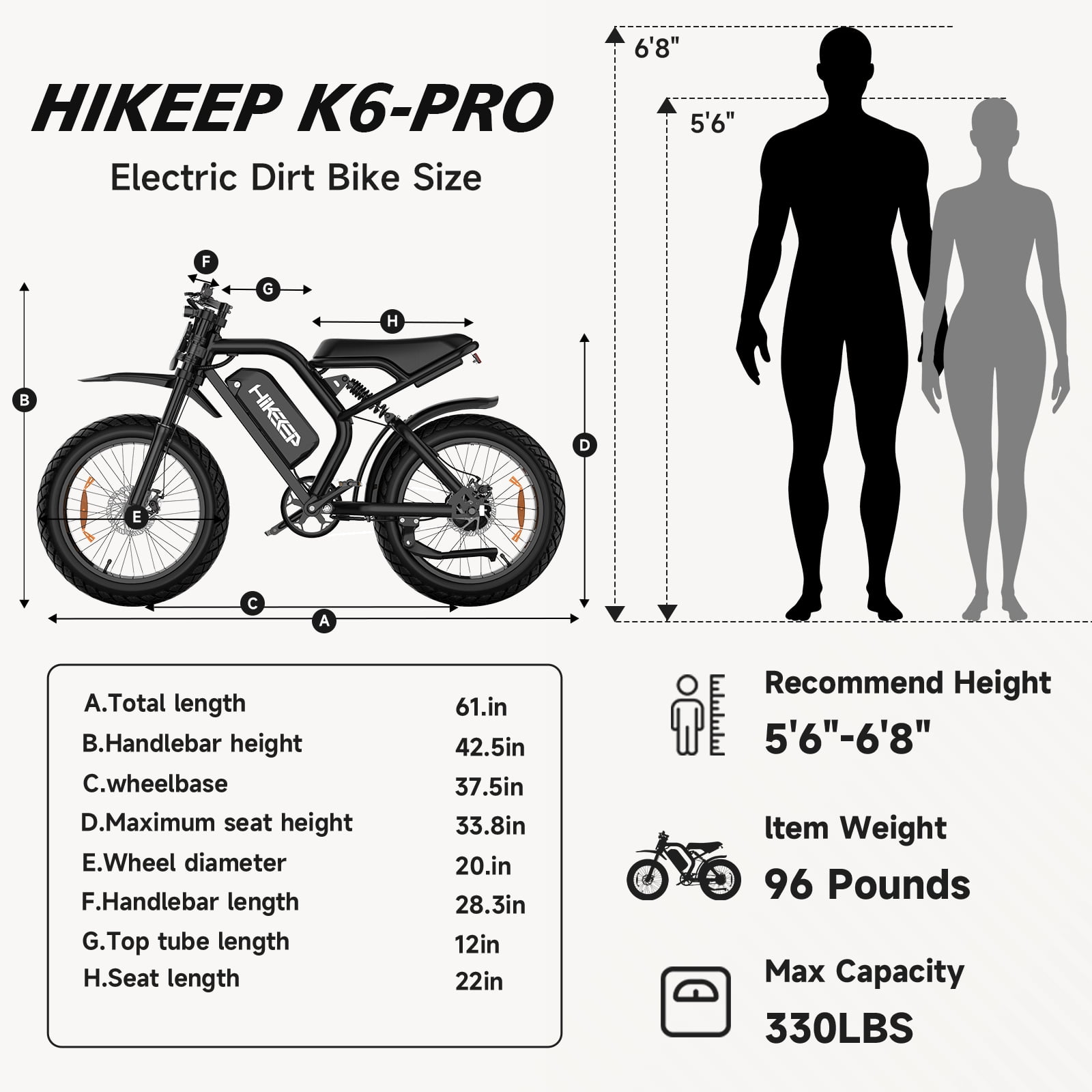 20" Fat Tire Electric Bike for Adults, 750W 1500W Peak Motor, 48V 17.5Ah Battery Ebike, E-Mountain Bike, UL2849