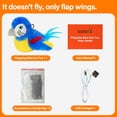 thumbnail image 4 of Lepawit Flapping Bird Cat Toy, Electric Chirping Bird Interactive Cat Toy for Indoor Cats - Bule, 4 of 10