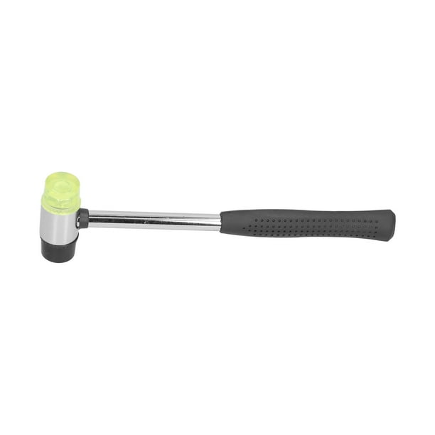 Tbest Mini Hamme Double Sided Rubber Nylon Hammer Hand Tool With Non Slip Handle F