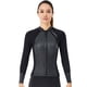 thumbnail image 1 of DIVE SAIL Traje de buceo 2MM Pantalones cortos de manga larga Traje de neopreno Rash Guards Artesanía exquisita Sensación de cuerpo fresco Snorkel Trajes camisa femenina XS Sweethay OD019363-07, 1 of 6