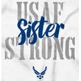 thumbnail image 2 of US Air Force USAF Strong Sister Youth T Shirt Tee Girls Infant Toddler Brisco Brands 6M, 2 of 6