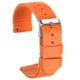 thumbnail image 1 of Amarillo Nylon Reloj Correa 20mm Ancho Duradero Nylon Correa con Plata Hebilla, Universal Reemplazo Lienzo Reloj Correa 21, 1 of 6