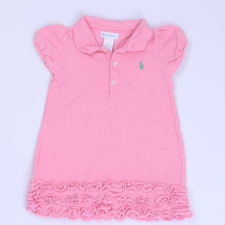 

Pre-owned Ralph Lauren Girls Pink Dress size: 9 Months