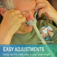 thumbnail image 4 of 2PCS AirFit P10 Headgear Replacement - Adjustable Strap w/ 4 Clips for Nasal Pillow CPAP Mask, 4 of 5