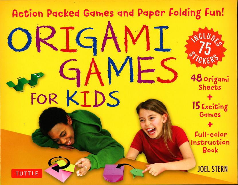 Origami Games for Kids Kit ActionPacked Games and Paper Folding Fun