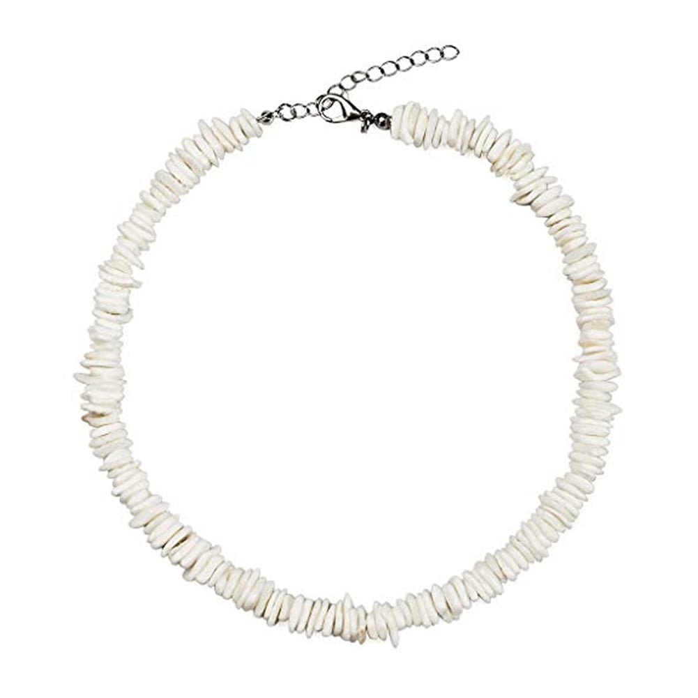 Natural Puka Shell Necklace - Walmart.com