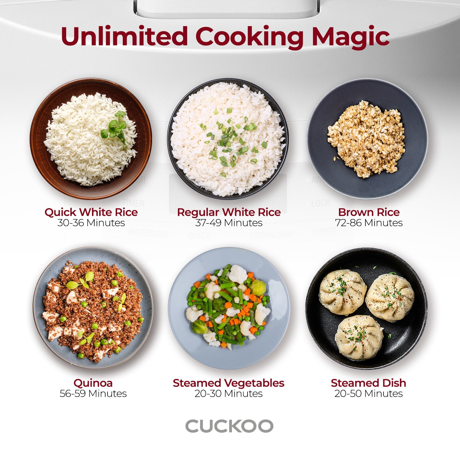 CUCKOO Micom Rice Cooker 6 Cup Uncooked / 12 Cup Cooked, Korean Fuzzy Logic Rice Cooker with Steam Tray, Versatile Food Steamer & Warmer with Non-Stick Inner Pot, Rice Maker, White (CR-0641F)