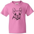 thumbnail image 3 of Inktastic French Bulldog Portrait Youth T-Shirt, 3 of 5