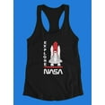 thumbnail image 3 of NASA Nasa Shuttle Explore Racerback Tank Women -NASA Designs, Female Medium, 3 of 4