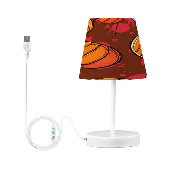 Cartoon Basketball Desk Lamp LED Table Nightstand Lamps with 3 Color Temperatures for Home Bedroom Living Room Decor 6x11