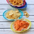 thumbnail image 3 of Youngever 15 Pack Plastic Fast Food Baskets, Snack Baskets, Food Baskets for Popcorn, Chips, Snacks, 5 Assorted Colors (Oval Shape), 3 of 4