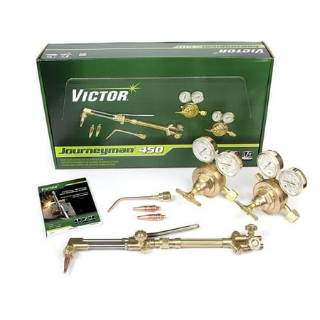

Victor Journeyman 450 Heavy Duty Cutting System Acetylene Gas Service SR460-510 Fuel Gas Regulator