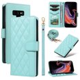thumbnail image 1 of Samsung Galaxy Note 9 Phone Case , Wallet Flip Cover Adjustable Crossbody Lanyard Magnetic Card Slots, 1 of 5