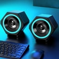 thumbnail image 4 of Altavoces Para Computadora, Altavoces De Audio USB Material ABS Para Computadora Portátil, 4 of 7