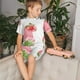 thumbnail image 4 of Balery Hello Summer Gnome Conjunto de Pijama Infantil de Manga Corta con Estampado – Ropa de Dormir de Algodón Suave-Large, 4 of 6
