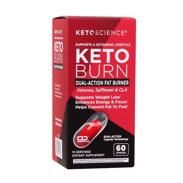 Keto Science Keto Burn Fat Burner Capsules, 60 Ct