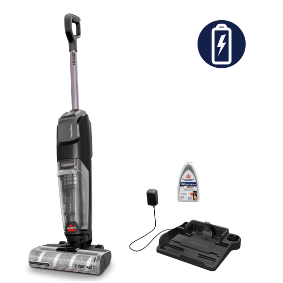 BISSELL CrossWave OmniEdge, Cordless, Wet Dry Vacuum, for Tile, Sealed Wood Floors, Laminate, and Area Rugs, Zero Gap Technology, Easy Cleaning, Two Tank Technology, 4125W