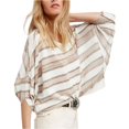 thumbnail image 2 of Suéter Free People Love Me Too Dolma Tejer Beige Grande, 2 of 2